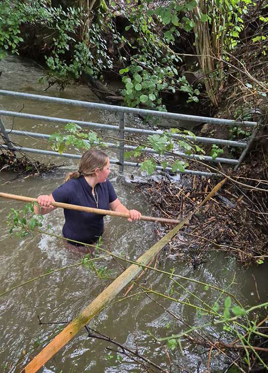 Unwetter, Notfall, Tierschutzhof Pfotenhilfe, Pfotenhilfe Lochen, Lochen, Pfotenhilfe